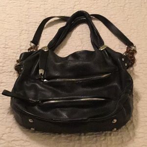 B MAKOWSKY leather shoulder bag